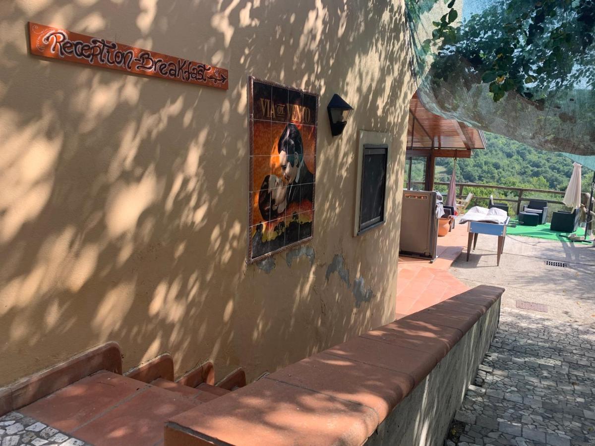 Agriturismo B&B Il Rifugio Di Nino Контурси Экстерьер фото
